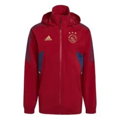 ADIDAS Sturm-Joggingjacke Ajax Amsterdam Condivo 2022/23 11 ADIDAS Sturm-Joggingjacke Ajax Amsterdam Condivo 2022/23 -MACRON Verkaufsgeschäft adidas h58271 1 apparel photography front view white