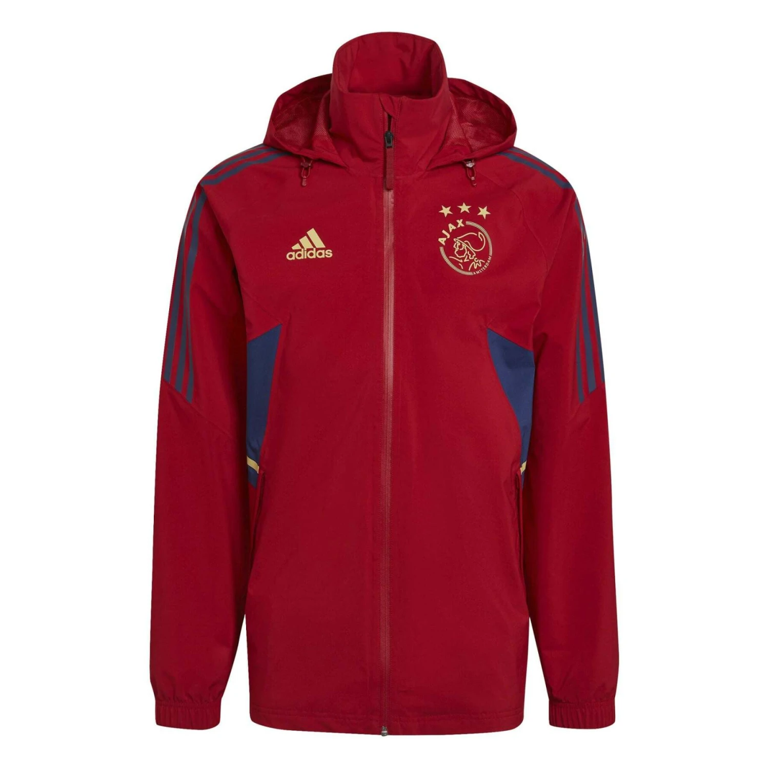 ADIDAS Sturm-Joggingjacke Ajax Amsterdam Condivo 2022/23 4 ADIDAS Sturm-Joggingjacke Ajax Amsterdam Condivo 2022/23 – Bild 4