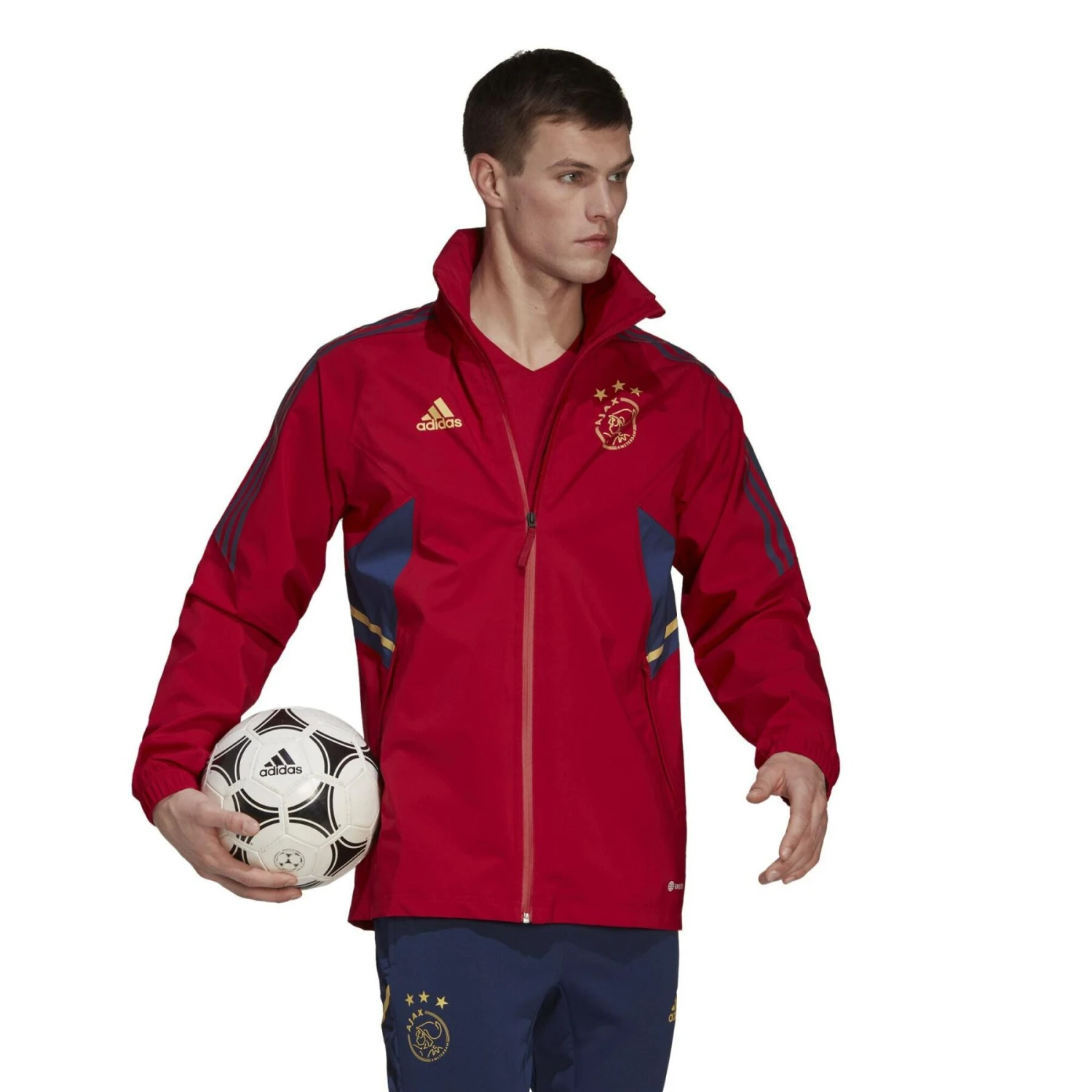 ADIDAS Sturm-Joggingjacke Ajax Amsterdam Condivo 2022/23 3 ADIDAS Sturm-Joggingjacke Ajax Amsterdam Condivo 2022/23 – Bild 3