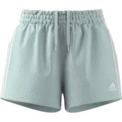 Gewebte Shorts Mit 3 Streifen Lockerer Schnitt Frau Adidas Essentials -MACRON Verkaufsgeschäft adidas hc9151 10 apparel zip turntable 3d 1 white