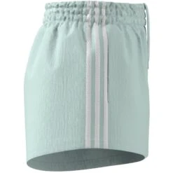 Gewebte Shorts Mit 3 Streifen Lockerer Schnitt Frau Adidas Essentials -MACRON Verkaufsgeschäft adidas hc9151 10 apparel zip turntable 3d 3 white