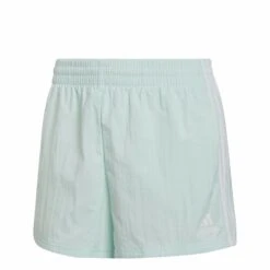 Gewebte Shorts Mit 3 Streifen Lockerer Schnitt Frau Adidas Essentials -MACRON Verkaufsgeschäft adidas hc9151 1 apparel photography front view white