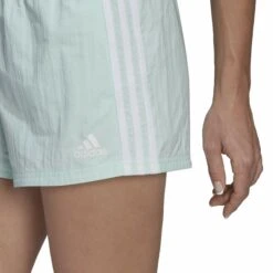 Gewebte Shorts Mit 3 Streifen Lockerer Schnitt Frau Adidas Essentials -MACRON Verkaufsgeschäft adidas hc9151 7 apparel on model detail view 1 white