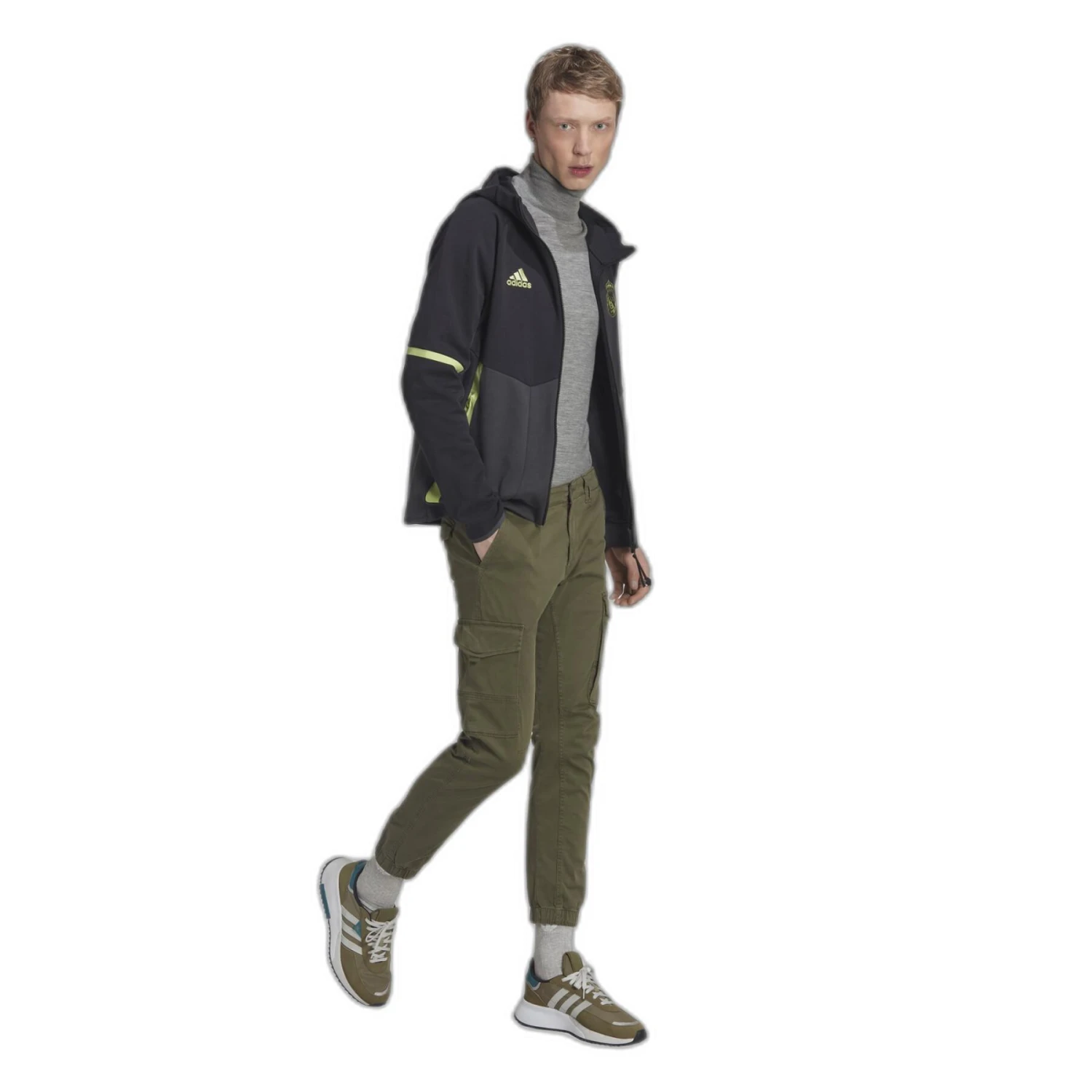 ADIDAS Trainingsjacke Real Madrid Anthem 2022/23 5 ADIDAS Trainingsjacke Real Madrid Anthem 2022/23 – Bild 5