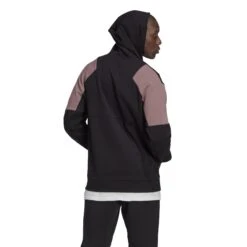 ADIDAS Kapuzenpullover Reise Real Madrid 2022/23 10 ADIDAS Kapuzenpullover Reise Real Madrid 2022/23 -MACRON Verkaufsgeschäft adidas hd1345 5 apparel on model back view white