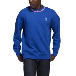 ADIDAS Sweatshirt Juventus Turin Lifestyler Crew 2022/23 -MACRON Verkaufsgeschäft adidas hd8880 4 apparel on model front view white