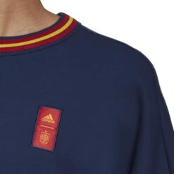 ADIDAS Rundhals-Sweatshirt Frau Espagne 2022/23 -MACRON Verkaufsgeschäft adidas he8911 7 apparel on model detail view 1 white