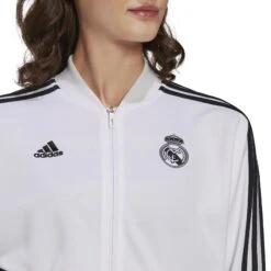 ADIDAS Trainingsjacke Frau Real Madrid Condivo 2022/23 -MACRON Verkaufsgeschäft adidas hg4013 8 apparel on model detail view 2 white