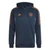 ADIDAS Kapuzenpullover Manchester United 2022/23 -MACRON Verkaufsgeschäft adidas hh9314 2 apparel photography front center view white