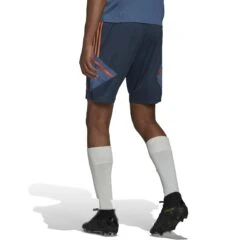 ADIDAS Trainingsshorts Manchester United Condivo 2022/23 -MACRON Verkaufsgeschäft adidas hh9320 4 apparel on model back view white