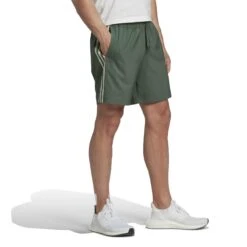 Shorts Mit 3 Streifen Adidas Aeroready Essentials -MACRON Verkaufsgeschäft adidas hl2256 5 apparel on model walking view white