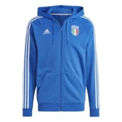ADIDAS Sweatshirt Reißverschluss Mit Kapuze Italie 2022/23 13 ADIDAS Sweatshirt Reißverschluss Mit Kapuze Italie 2022/23 -MACRON Verkaufsgeschäft adidas ht2180 1 apparel photography front view white
