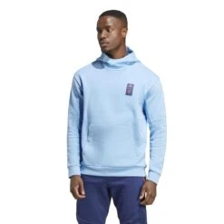 ADIDAS Kapuzenpullover New York City FC Travel 2023 -MACRON Verkaufsgeschäft adidas hu0043 3 apparel on model standard view white