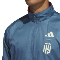 ADIDAS Trainingsjacke New York Red Bulls 2023 -MACRON Verkaufsgeschäft adidas hu0057 8 apparel on model detail view 2 white