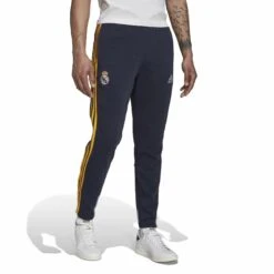 ADIDAS Jogginganzug Aus Fleece Mit 3 Streifen Real Madrid 2022/23 -MACRON Verkaufsgeschäft adidas hu1186 3 apparel on model standard view white