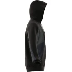 Sweatshirt Mit Full-Zip-Kapuze Adidas Essentials Colorblock -MACRON Verkaufsgeschäft adidas hy5936 9 apparel zip turntable 3d 3 white