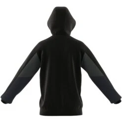 Sweatshirt Mit Full-Zip-Kapuze Adidas Essentials Colorblock -MACRON Verkaufsgeschäft adidas hy5936 9 apparel zip turntable 3d 5 white