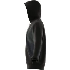 Sweatshirt Mit Full-Zip-Kapuze Adidas Essentials Colorblock -MACRON Verkaufsgeschäft adidas hy5936 9 apparel zip turntable 3d 7 white