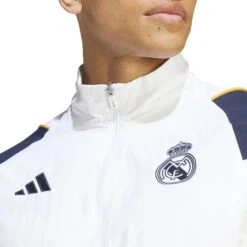 ADIDAS Jacke Real Madrid Presentation 2023/24 -MACRON Verkaufsgeschäft adidas ib0863 7 apparel on model detail view 1 white