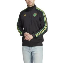 ADIDAS Trainingsjacke Jamaïque DNA -MACRON Verkaufsgeschäft adidas ib5191 4 apparel on model front view white