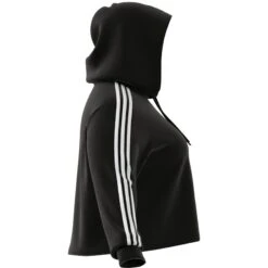 Cropped Kapuzenpullover Frau Adidas 3-Stripes Essentials French Terry (GT) 26 Cropped Kapuzenpullover Frau Adidas 3-Stripes Essentials French Terry (GT) -MACRON Verkaufsgeschäft adidas ib8743 9 apparel zip turntable 3d 3 white