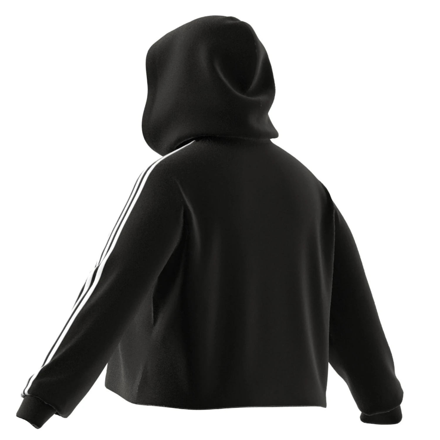 Cropped Kapuzenpullover Frau Adidas 3-Stripes Essentials French Terry (GT) 14 Cropped Kapuzenpullover Frau Adidas 3-Stripes Essentials French Terry (GT) – Bild 14