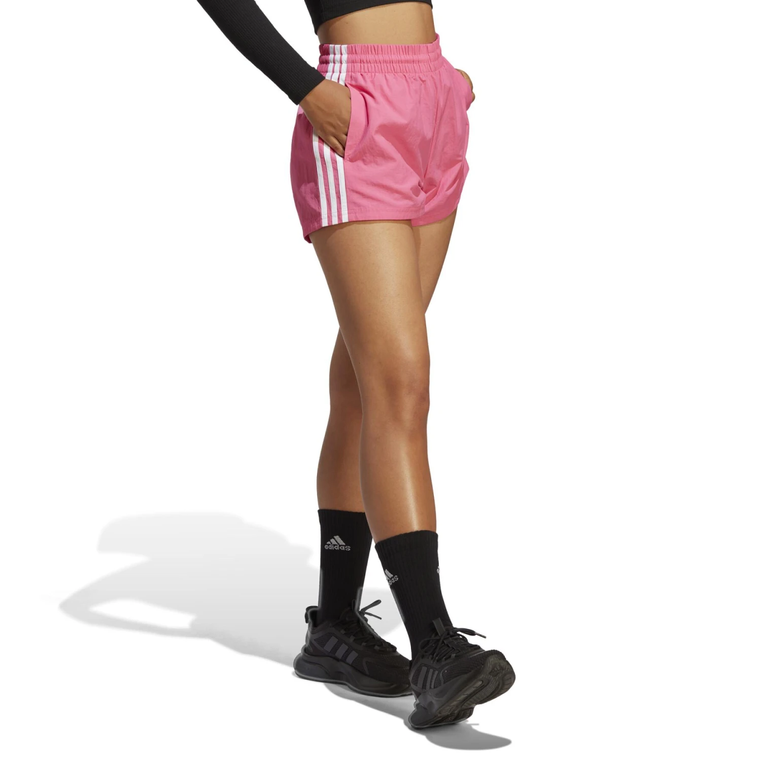 Gewebte Shorts Für Frauen Adidas 3-Stripes Essentials 5 Gewebte Shorts Für Frauen Adidas 3-Stripes Essentials – Bild 5