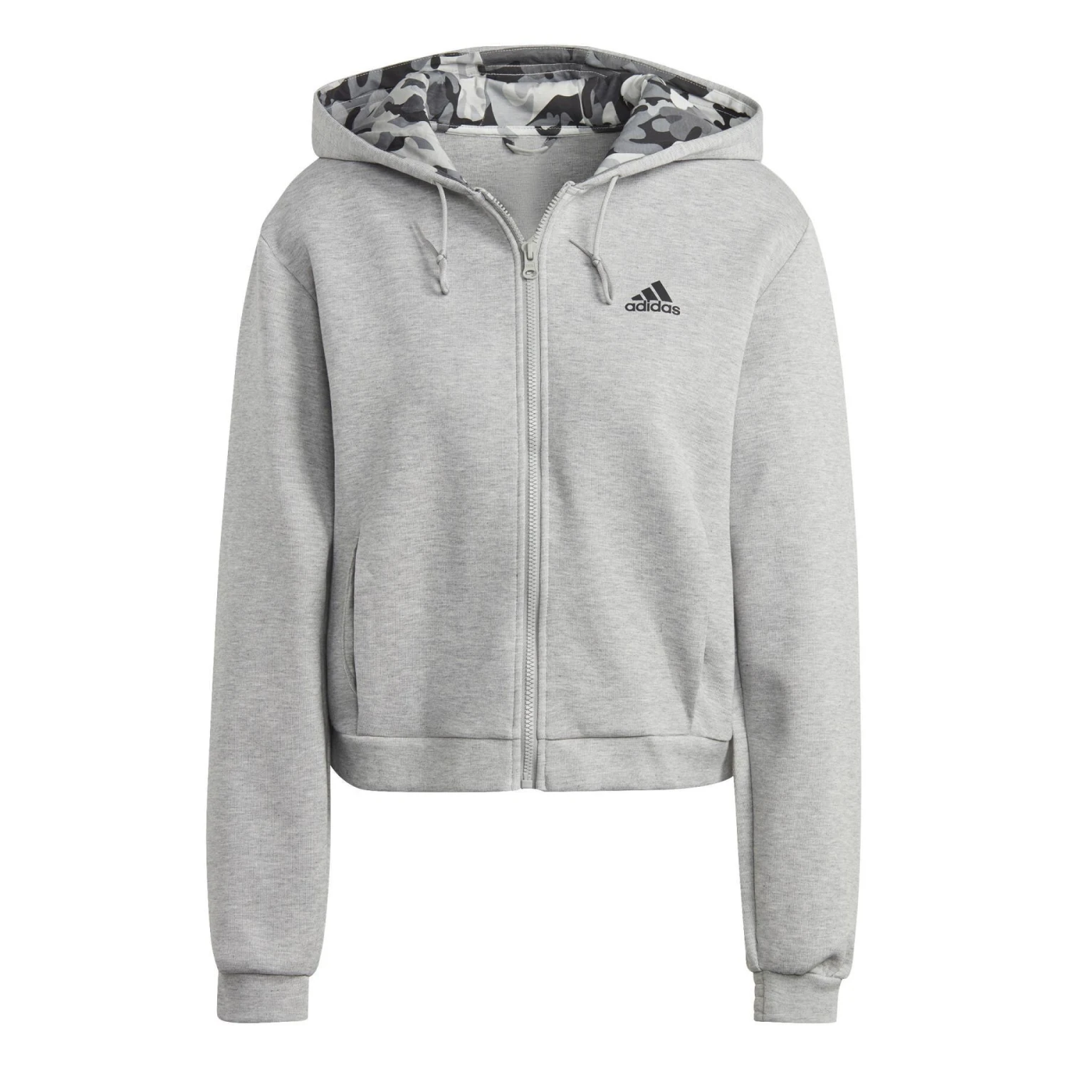 Sweatshirt Zipper Mit Kapuze Frau Adidas Graphic 1 Sweatshirt Zipper Mit Kapuze Frau Adidas Graphic