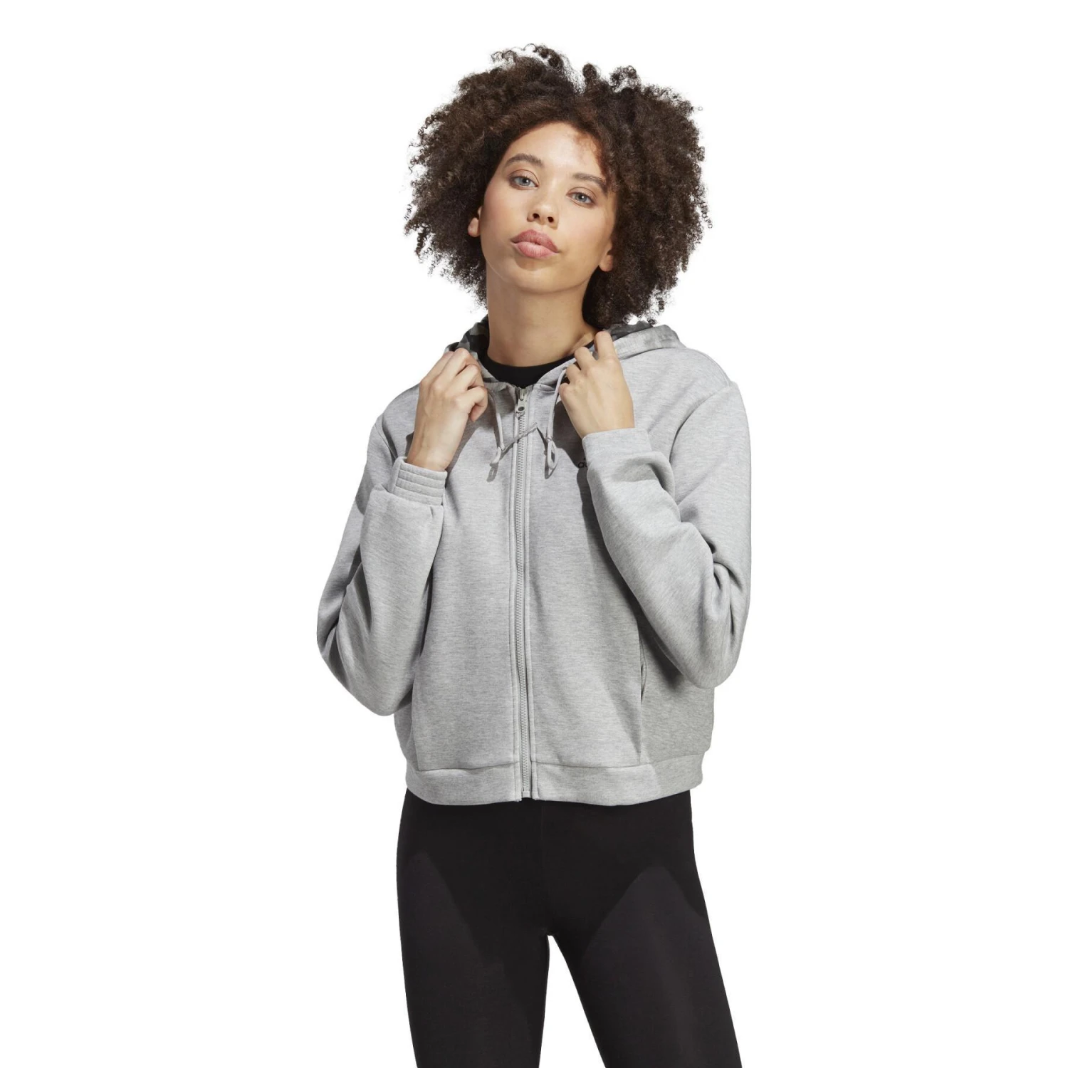 Sweatshirt Zipper Mit Kapuze Frau Adidas Graphic 2 Sweatshirt Zipper Mit Kapuze Frau Adidas Graphic – Bild 2