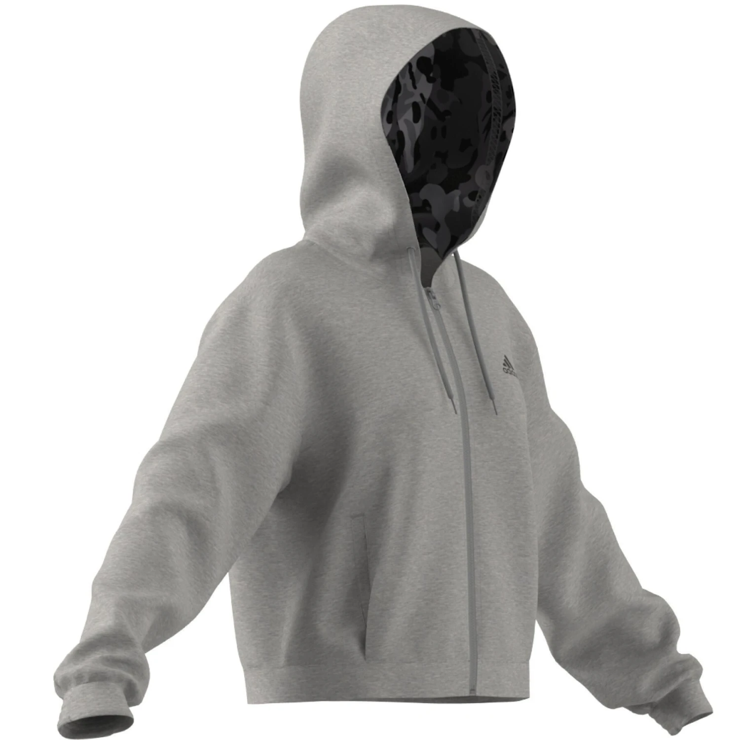 Sweatshirt Zipper Mit Kapuze Frau Adidas Graphic 10 Sweatshirt Zipper Mit Kapuze Frau Adidas Graphic – Bild 10