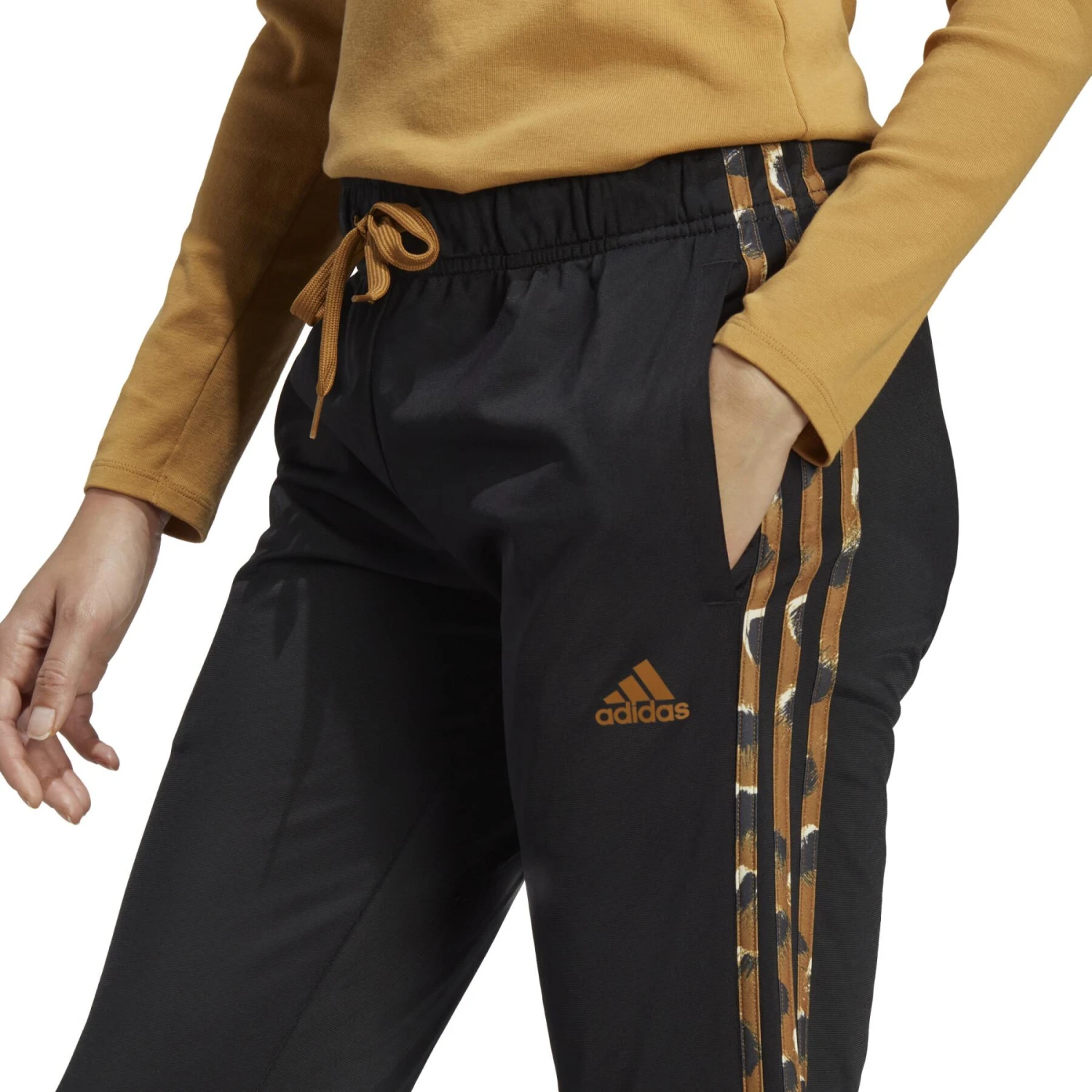 Jogging Frau Adidas Primegreen Essentials 3-Stripes 6 Jogging Frau Adidas Primegreen Essentials 3-Stripes – Bild 6