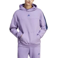 Kapuzenpullover Adidas Brandlove -MACRON Verkaufsgeschäft adidas ic6792 4 apparel on model front view white