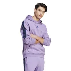 Kapuzenpullover Adidas Brandlove -MACRON Verkaufsgeschäft adidas ic6792 6 apparel on model walking view white