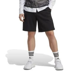 Short Adidas ALL SZN French Terry -MACRON Verkaufsgeschäft adidas ic9756 3 apparel on model standard view white