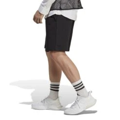 Short Adidas ALL SZN French Terry -MACRON Verkaufsgeschäft adidas ic9756 5 apparel on model side view white