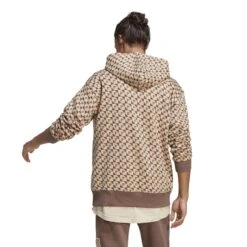 Sweatshirt Mit Kapuze Adidas ALL SZN X Logomania 21 Sweatshirt Mit Kapuze Adidas ALL SZN X Logomania -MACRON Verkaufsgeschäft adidas im1283 5 apparel on model back view white