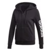 Damen-Kapuzenjacke Adidas Essentials Linear Fleece 5 Damen-Kapuzenjacke Adidas Essentials Linear Fleece -MACRON Verkaufsgeschäft dp2417 photo front center 2000x2000