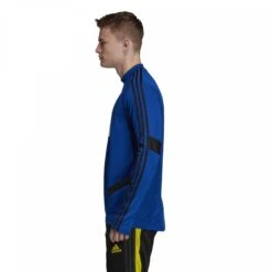 ADIDAS Sweatshirt Manchester United 2019/20 -MACRON Verkaufsgeschäft dx9036 on model side 2000x2000