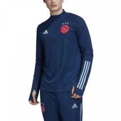ADIDAS Schweißtraining Ajax Amsterdam 2020/21 -MACRON Verkaufsgeschäft fs7193 app on model front white