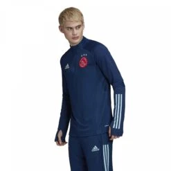 ADIDAS Schweißtraining Ajax Amsterdam 2020/21 -MACRON Verkaufsgeschäft fs7193 app on model side white
