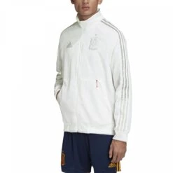 ADIDAS Prematch-Jacke Espagne Uniforia 2020 23 ADIDAS Prematch-Jacke Espagne Uniforia 2020 -MACRON Verkaufsgeschäft ft6457 app on model front white