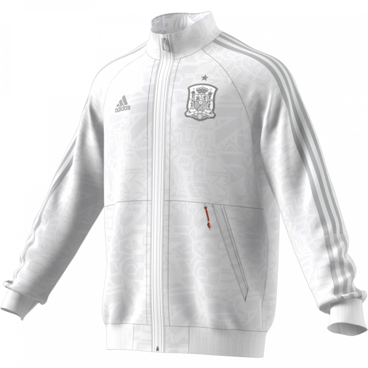 ADIDAS Prematch-Jacke Espagne Uniforia 2020 3 ADIDAS Prematch-Jacke Espagne Uniforia 2020 – Bild 3