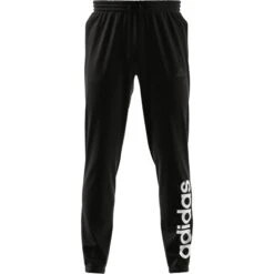 Hosen Adidas Essentials Single Tapered Elastic Cuff Logo -MACRON Verkaufsgeschäft gk8827 app virtual front white