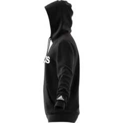 Sweatshirt Mit Kapuze Adidas Essentials French Terry Linear Logo -MACRON Verkaufsgeschäft gk9064 app virtual side white