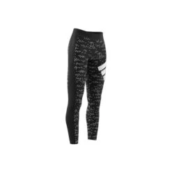 Damen-Leggings Adidas Sportswear 3 Bar AOP -MACRON Verkaufsgeschäft gp9644 app virtual 3d 4 white