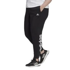 Hosen Für Frauen In Großen Größen Adidas Essentials French Terry Logo -MACRON Verkaufsgeschäft gs1363 app on model standard white