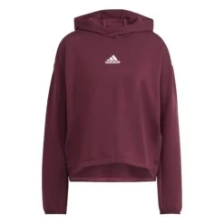 Kapuzen-Sweatshirt, Damen Adidas Primegreen You For You -MACRON Verkaufsgeschäft gs3946 app photo front white
