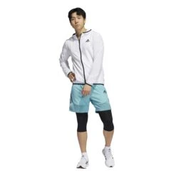 Strumpfhose Adidas Heat.Rdy Warrior Half -MACRON Verkaufsgeschäft gt8265 app on model standard outfit white