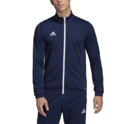 Trainingsjacke Adidas Entrada 22 -MACRON Verkaufsgeschäft h57523 app on model front white 1645108928