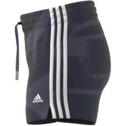 Shorts Für Frauen Adidas Essentials Print 3-Stripes -MACRON Verkaufsgeschäft ha1220 app virtual 3d 2 white 1645107938